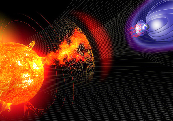 Solar Coronal Mass Ejection (Courtesy of A. Bradley)